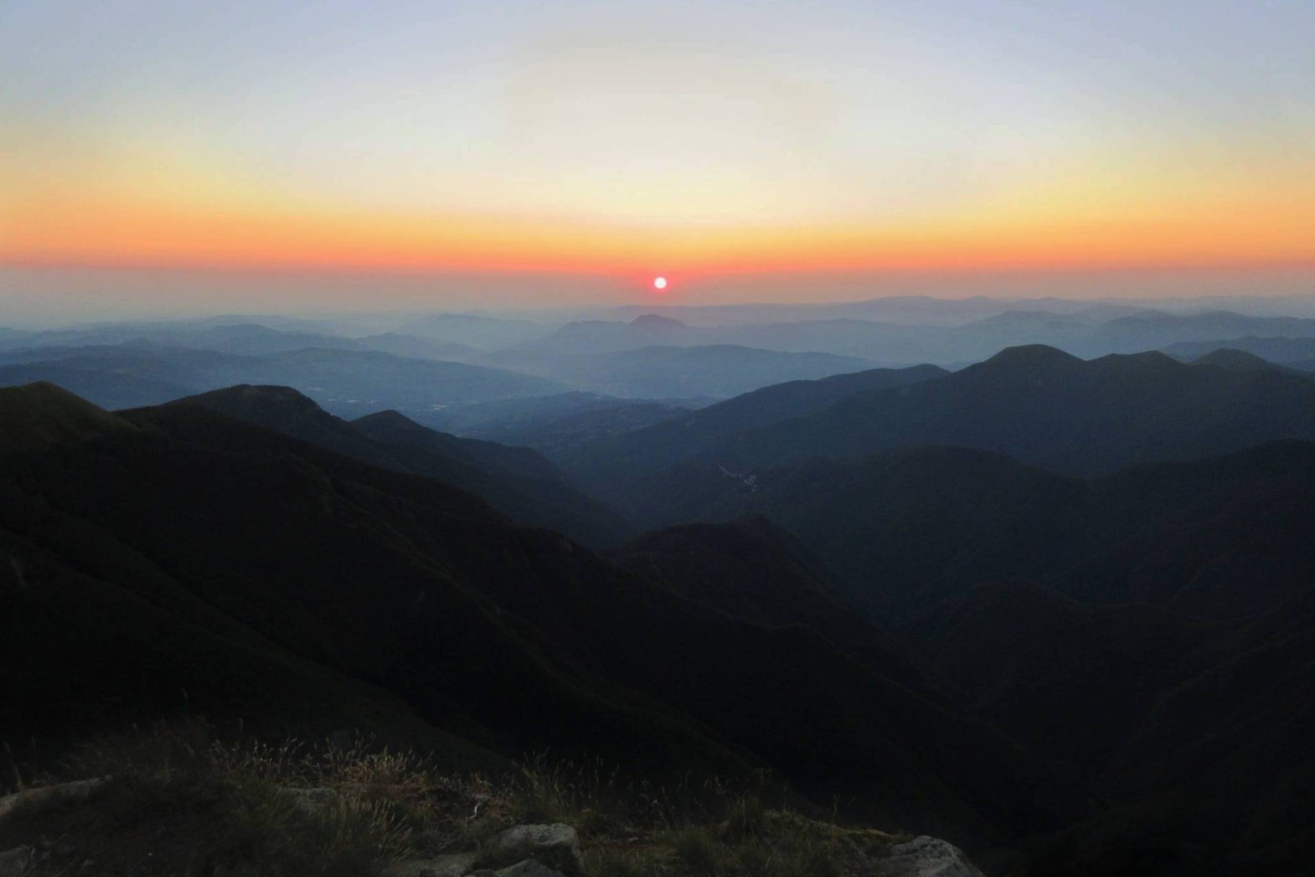 Appennino del Corno alle Scale all'Alba