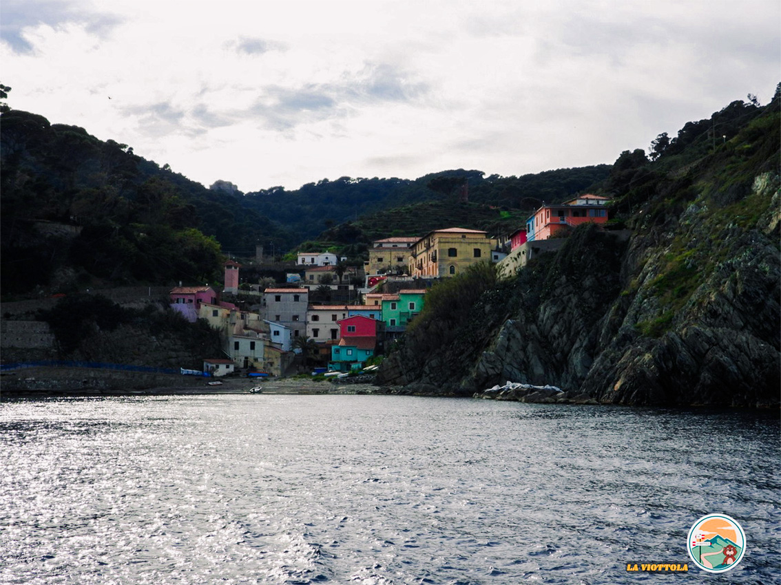 Isola di Gorgona - case